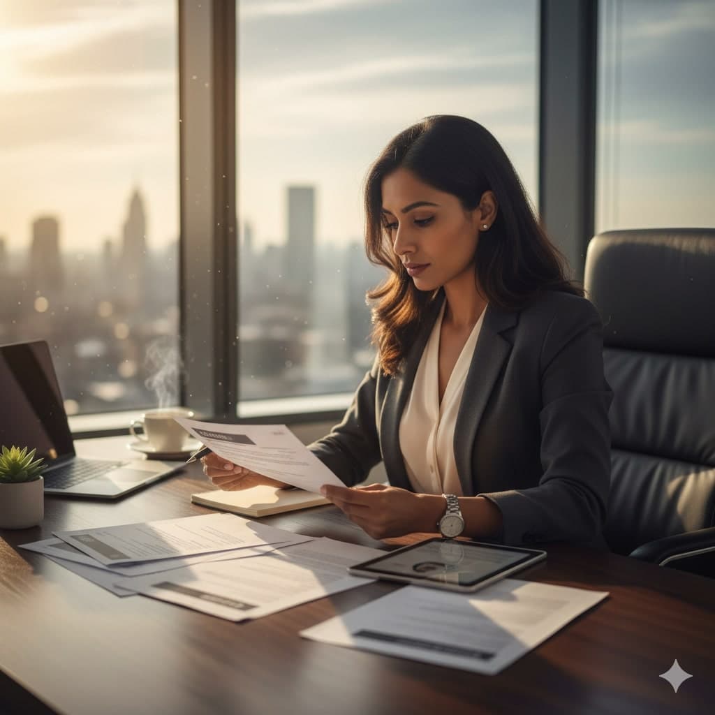 Hiring manager — executive tone